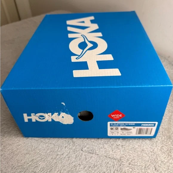 HOKA Clifton 10 Running Shoes Women’s Sz 9D Gray Cushioned Road Running - Picture 8 of 8